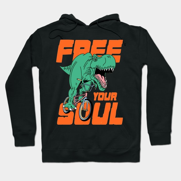 Free your soul Hoodie by Ritvik Takkar